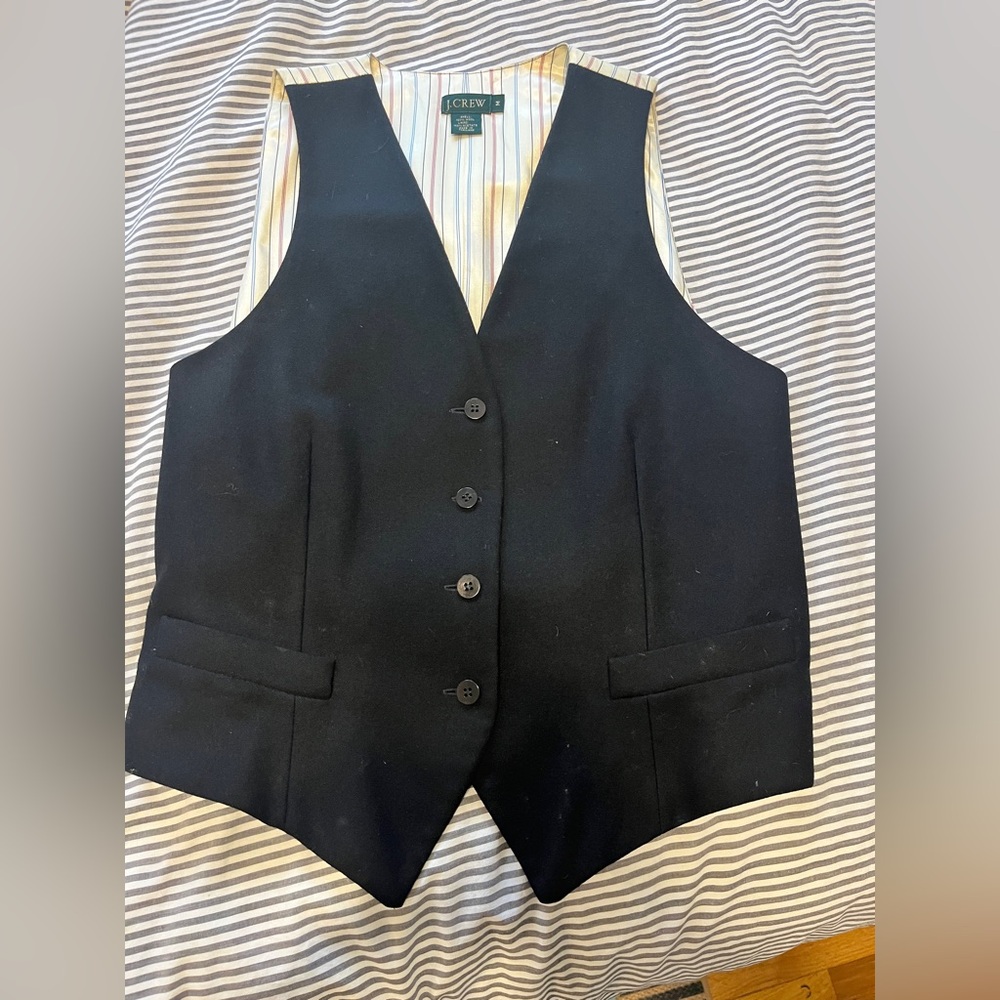 Vintage J.Crew women’s wool vest